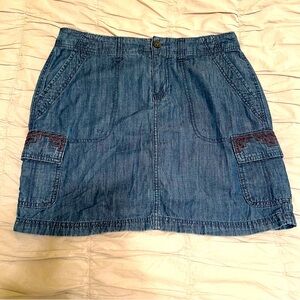 Sonoma denim skort, sz 8